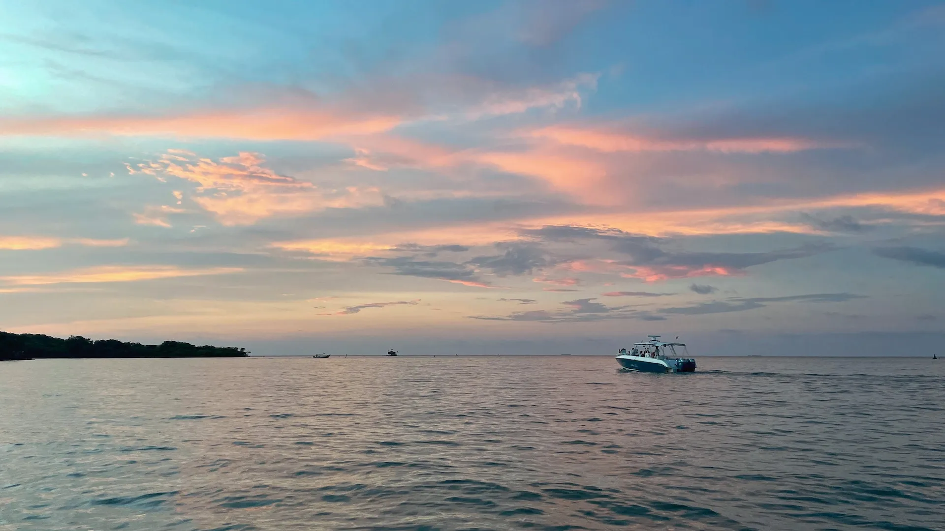 Rosario Islands Cartagena Sunset